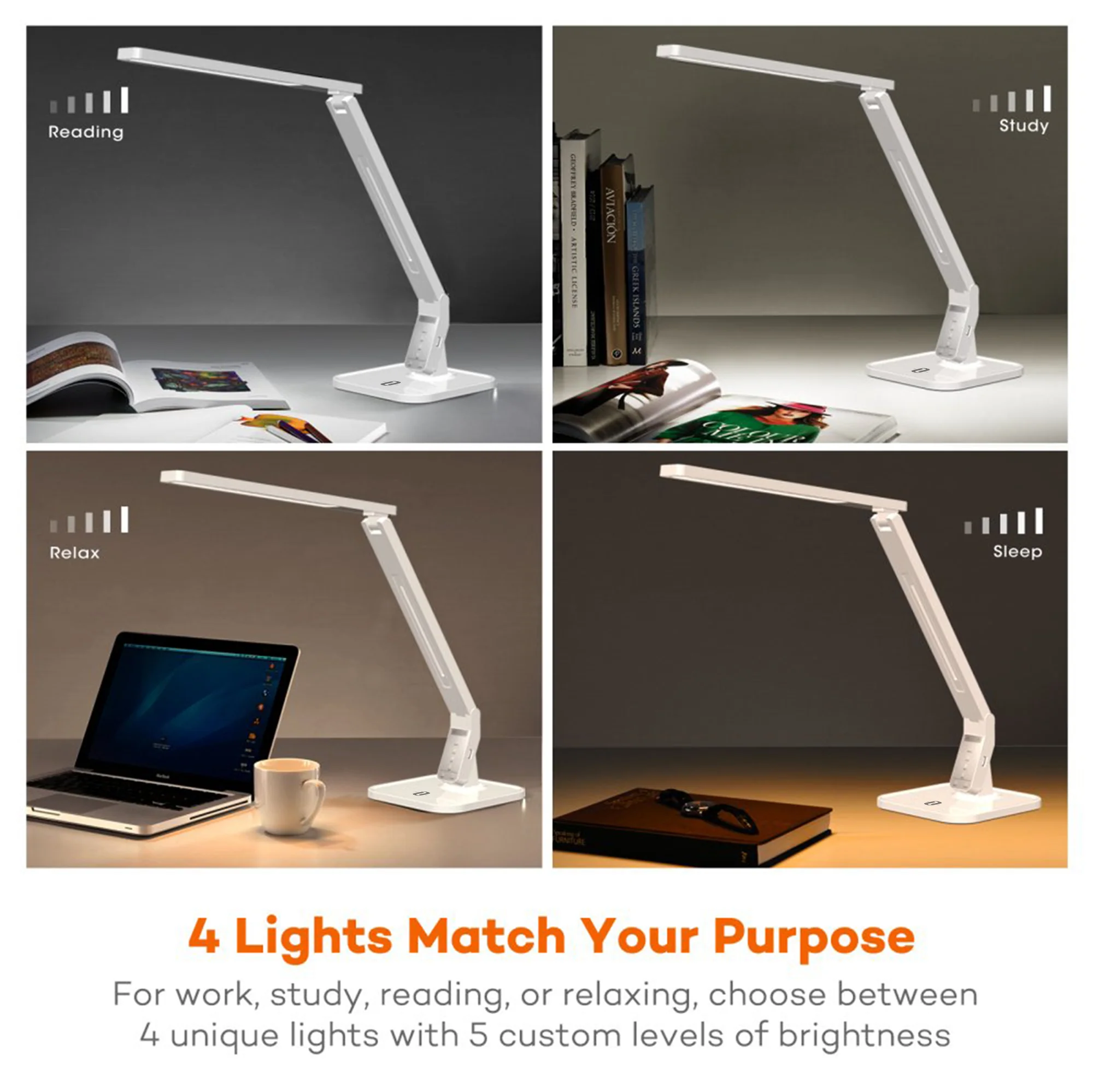 TaoTronics | Uranus L1 New Classical LED Desk Lamp TT-DL02 - Image 4